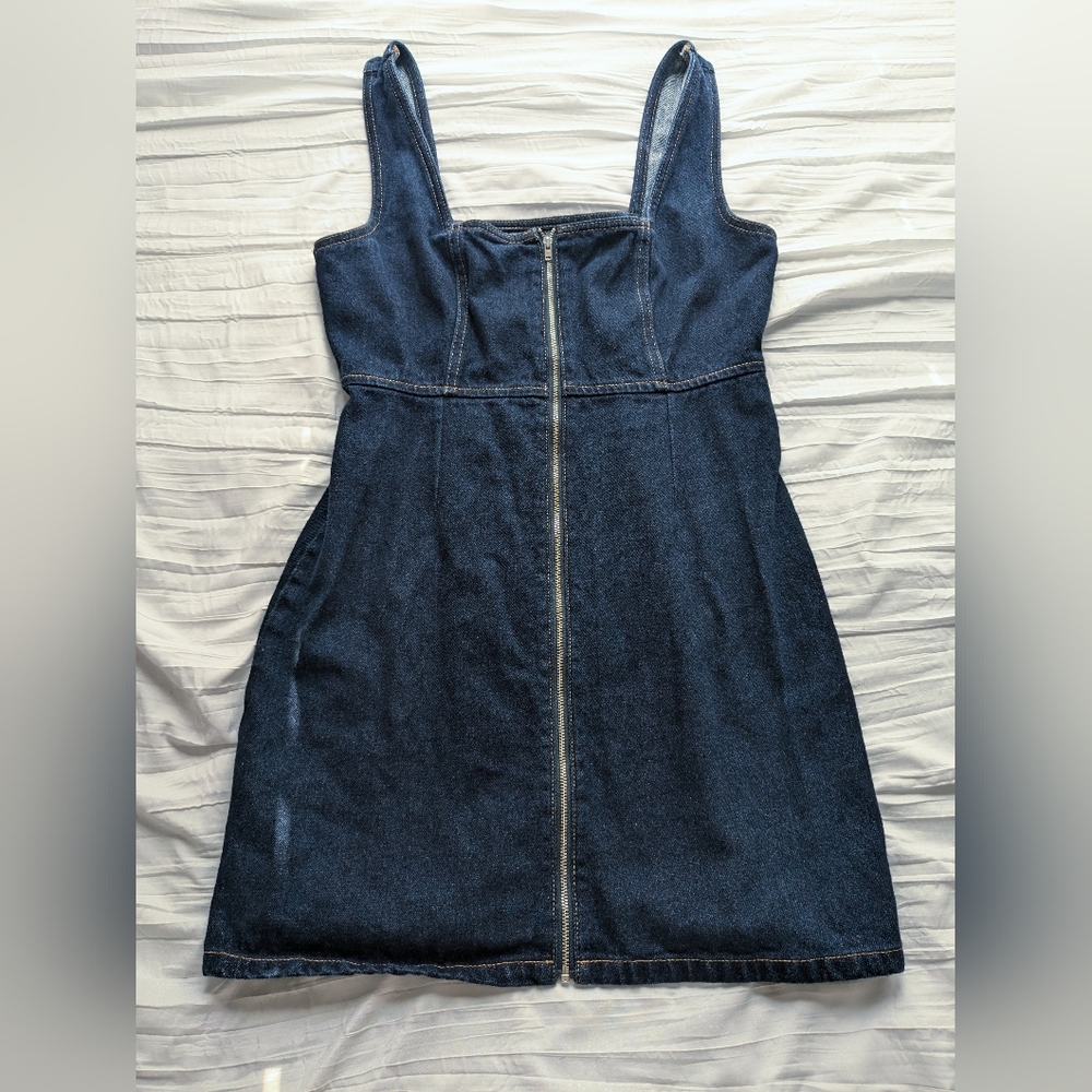 Urban outfitters BDG front zip denim dress